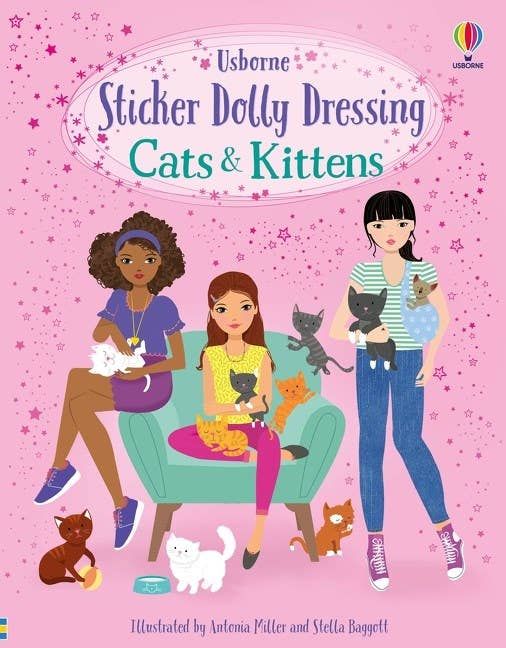 Sticker Dolly Dressing Cats and Kittens: Usborne