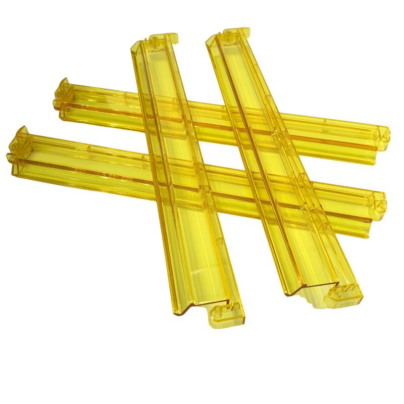 Yellow Mahjong Rack and Pusher Set: Yellow
