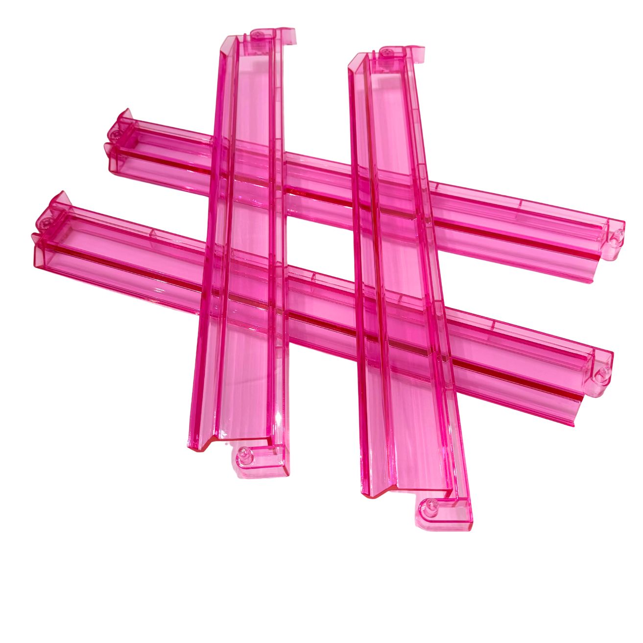 Pink Mahjong Rack and Pusher Set: Pink
