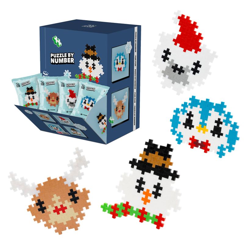 Puzzle by Number® Holiday Faces Program (assorted)