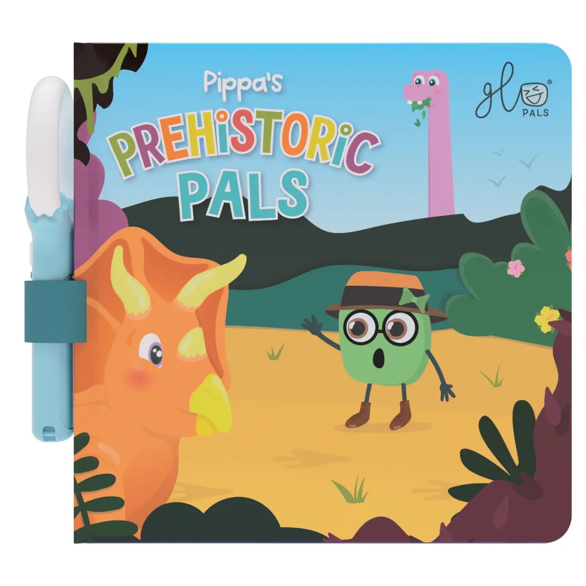 Pippa's Prehistoric Pals Glo Pals Book