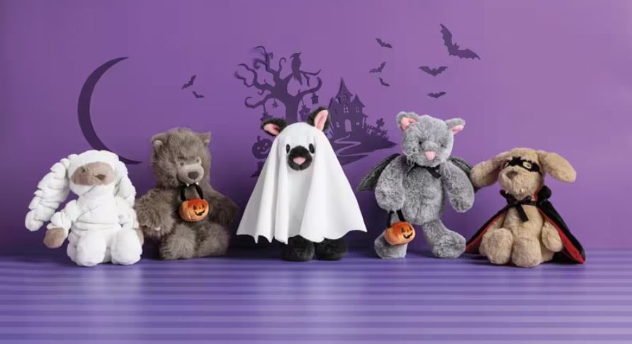Halloween Animal Plush - Assorted Styles