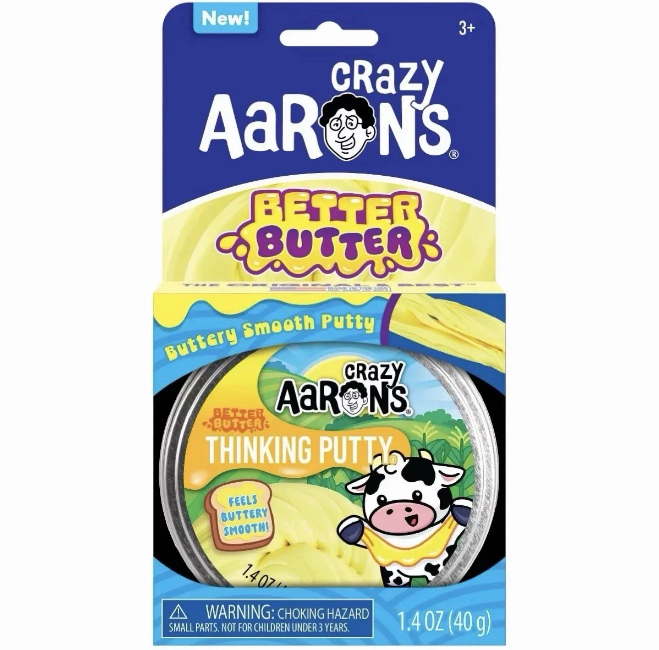 Aarons Crazy BETTER BUTTER Thinking Putty 1.4 oz