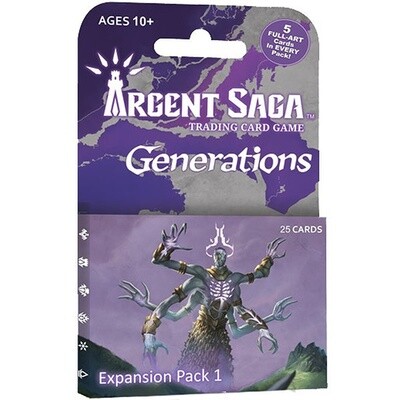 Argent Saga TCG: Expansion Pack - Generations