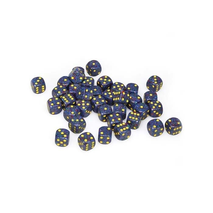 Chessex: 12mm D6 - Speckled - Twilight