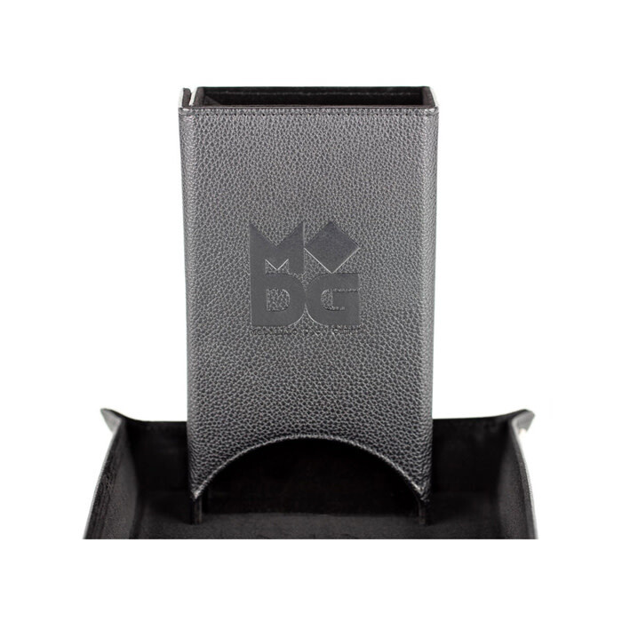 Dice Tower: Fold Up - Velvet - Black