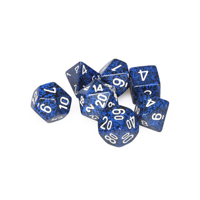 Chessex: Poly 7 Set - Speckled - Stealth