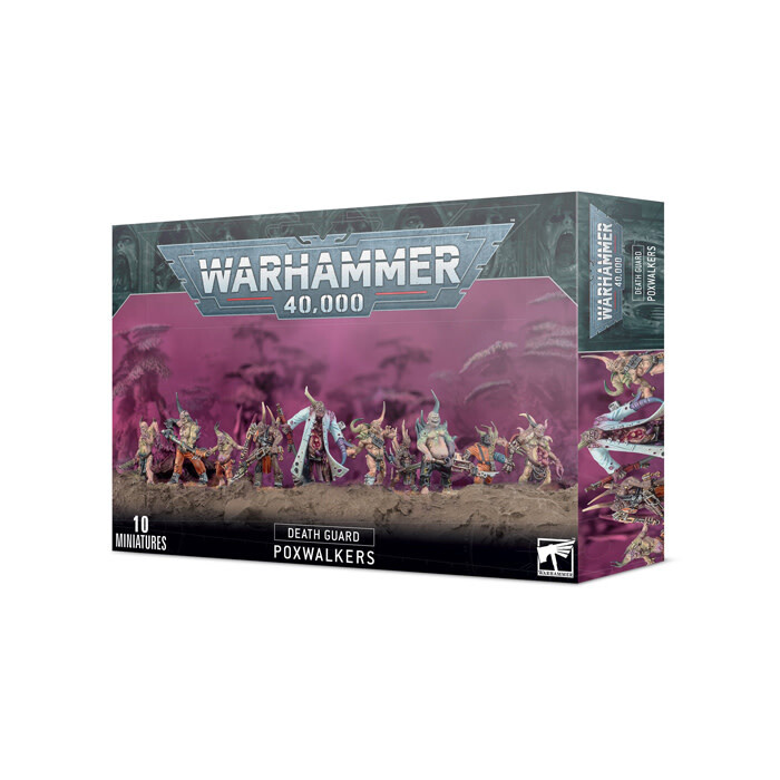 Warhammer 40K: Death Guard - Poxwalkers
