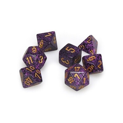 Chessex: Poly 7 Set - Speckled - Hurricane