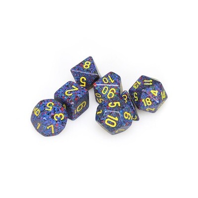 Chessex: Poly 7 Set - Speckled - Twilight