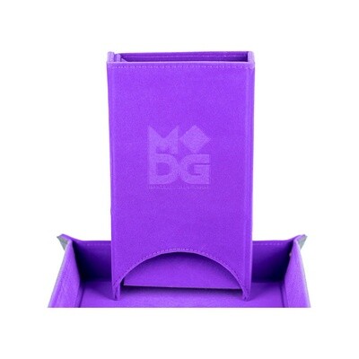 Dice Tower: Fold Up - Velvet - Purple