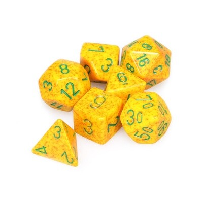 Chessex: Poly 7 Set - Speckled - Lotus