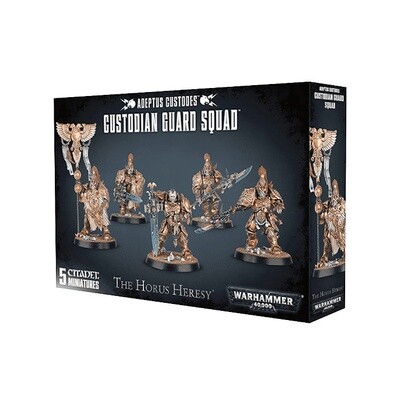 Warhammer 40K: Adeptus Custodes - Custodian Guard Squad