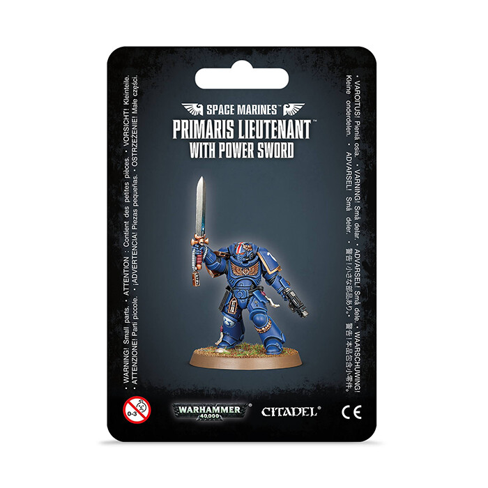 Warhammer 40K: Space Marines - Primaris Lieutenant w/ Power Sword