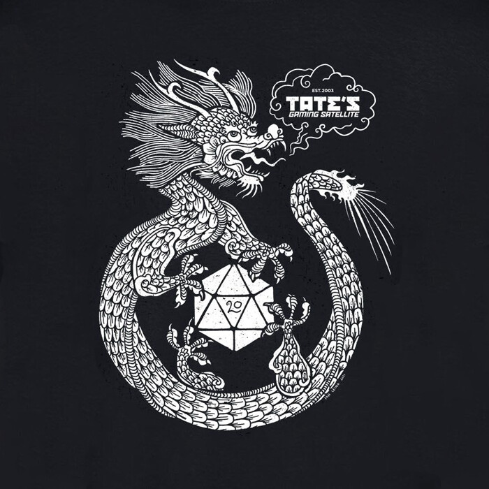 Shirt: Ian Leino Dragon - Kids - Royal Blue -