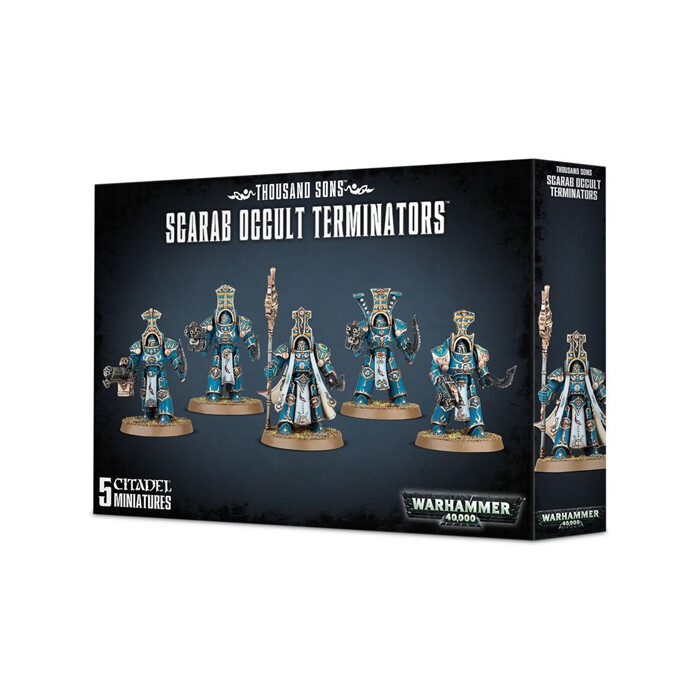 Warhammer 40K: Thousand Sons - Scarab Occult Terminators