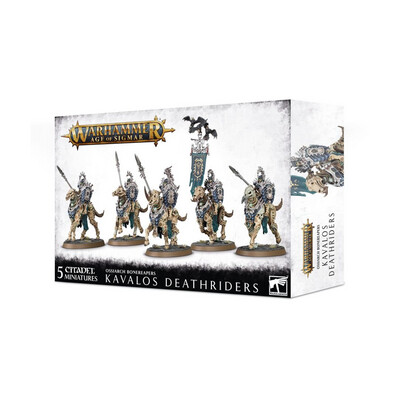 Warhammer: Age of Sigmar - Ossiarch Bonereapers - Kavalos Deathriders
