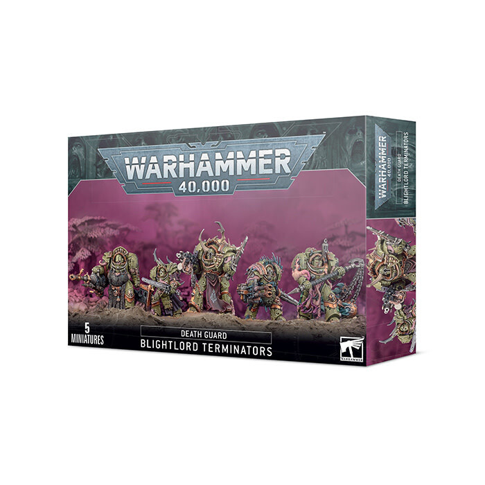 Warhammer 40K: Death Guard - Blightlord Terminators