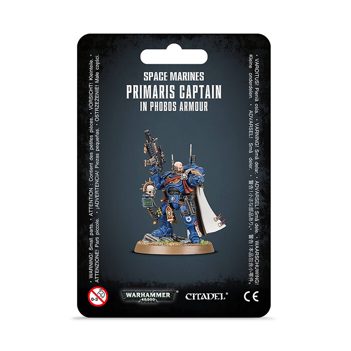 Warhammer 40K: Space Marines - Primaris Captain in Phobos Armour