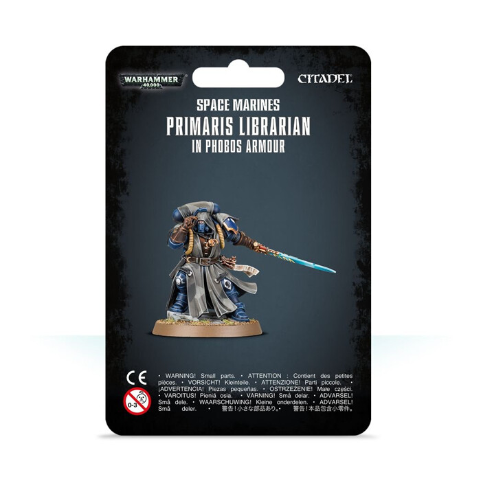 Warhammer 40K: Space Marines - Primaris Librarian in Phobos Armour