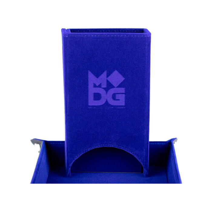 Dice Tower: Fold Up - Velvet - Blue