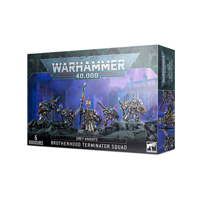 Warhammer 40K: Grey Knights - Brotherhood Terminator Squad