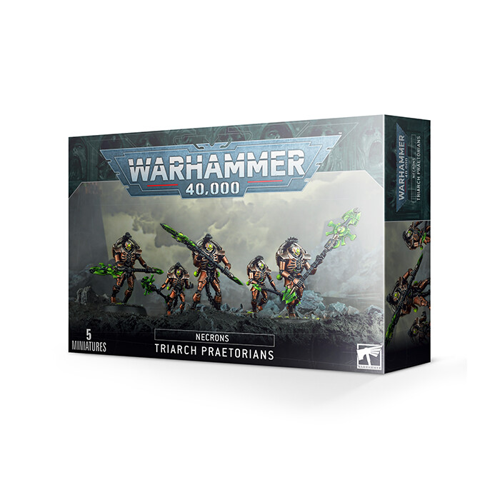 Warhammer 40K: Necrons - Triarch Praetorians