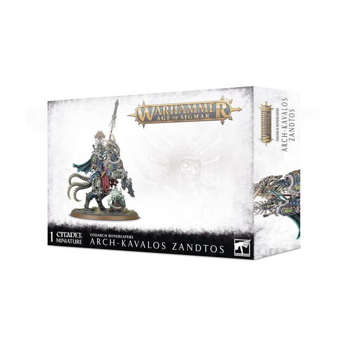 Warhammer: Age of Sigmar - Ossiarch Bonesreapers - Arch-Kavalos Zandtos