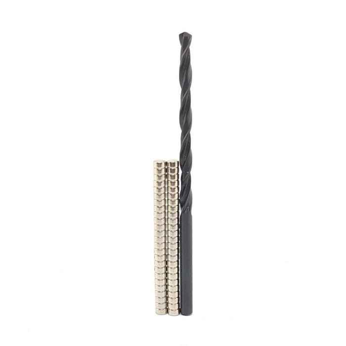 Magnets: Combo - 1/8” x 1/16&quot; + Drill Bits (50)