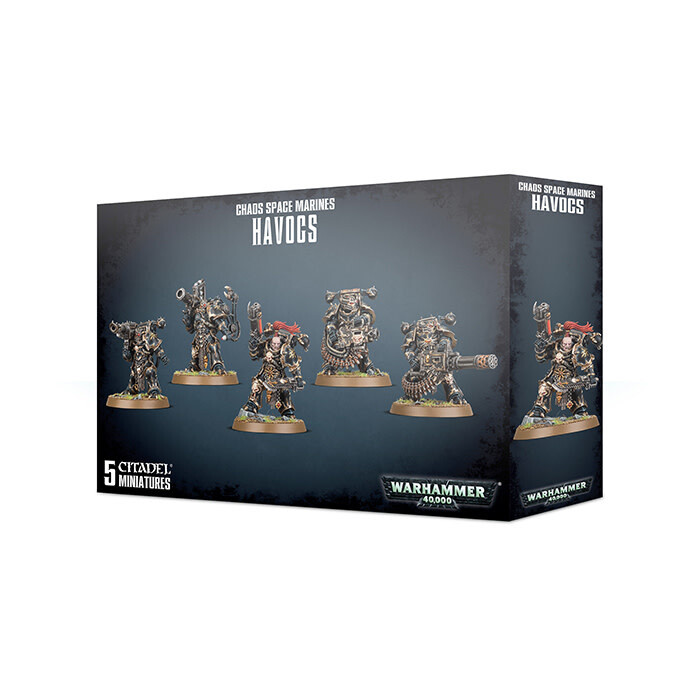 Warhammer 40K: Chaos Space Marines - Havocs