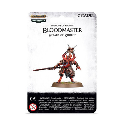 Warhammer: Age of Sigmar - Daemons of Khorne - Bloodmaster, Herald of Khorne