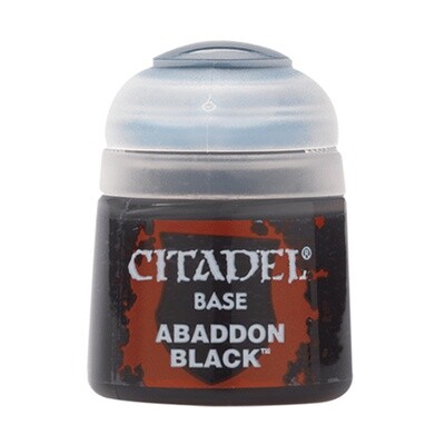 Citadel Colour: Base - Abaddon Black