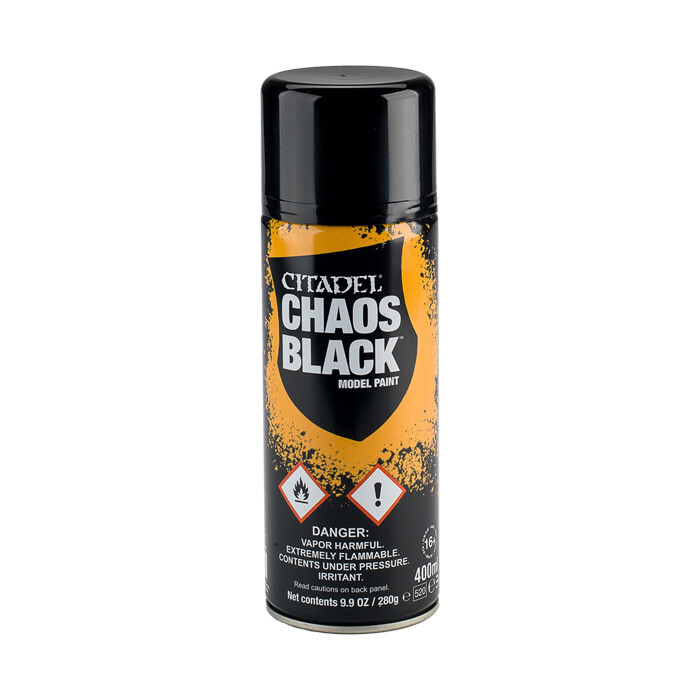 Citadel Colour: Spray - Chaos Black