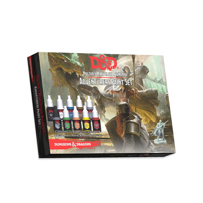 Dungeons &amp; Dragons: Nolzur&#39;s - Paint Set - Adventurers