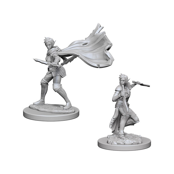 Pathfinder Battles: Deep Cuts - Elf Female Rogue