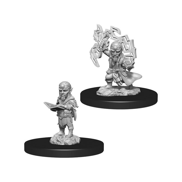 Pathfinder Battles: Deep Cuts - Gnome Male Sorcerer
