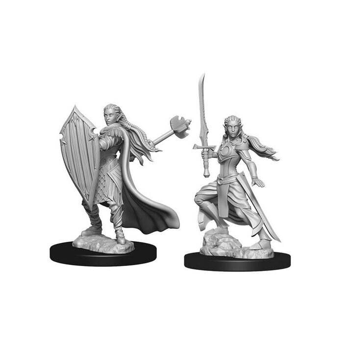 Dungeons &amp; Dragons: Nolzur&#39;s - Elf Female Paladin