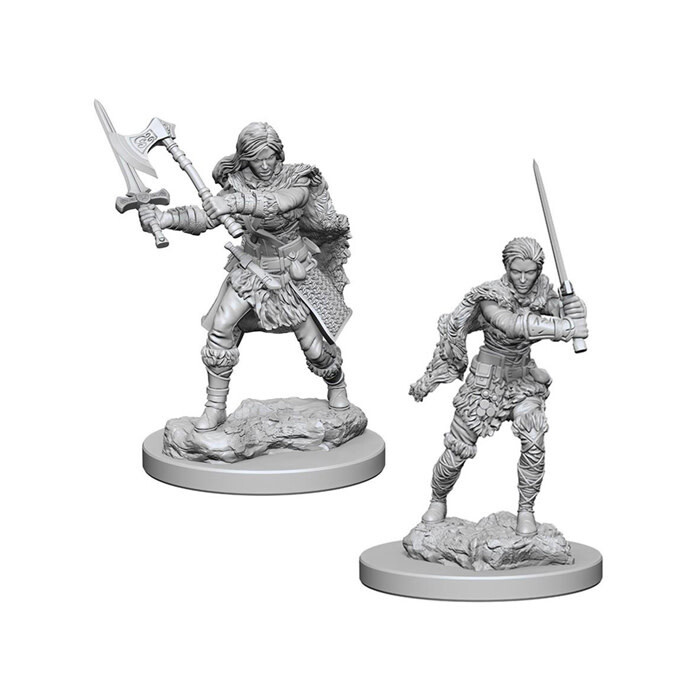 Dungeons &amp; Dragons: Nolzur&#39;s - Human Female Barbarian