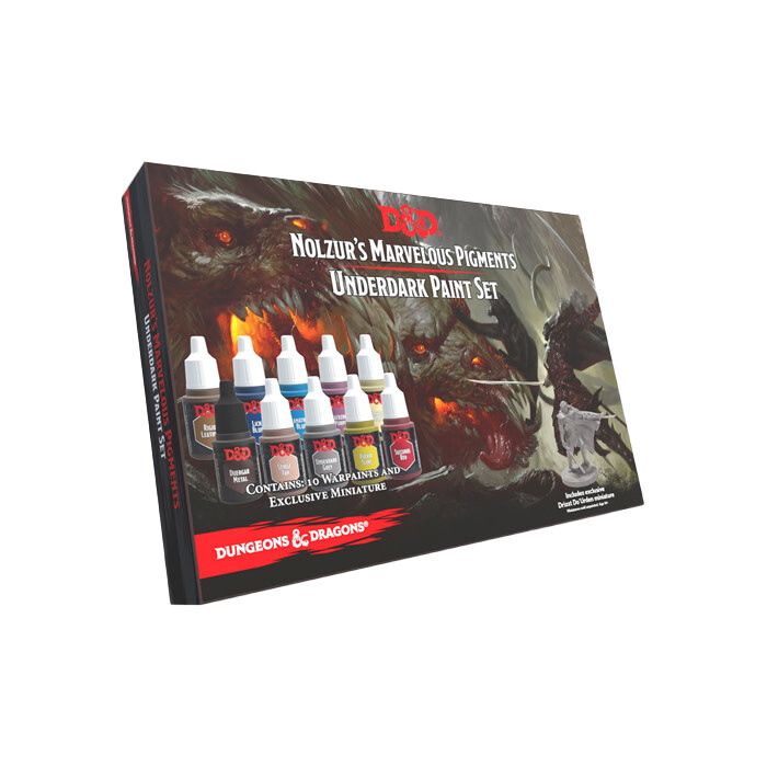 Dungeons &amp; Dragons: Nolzur&#39;s - Paint Set - Underdark