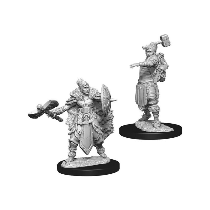 Dungeons &amp; Dragons: Nolzur&#39;s - Half-Orc Female Barbarian
