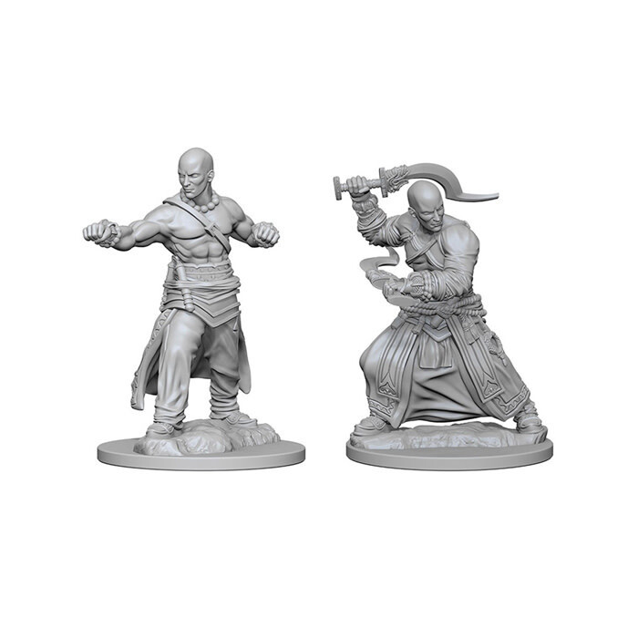 Pathfinder Battles: Deep Cuts - Human Male Monk