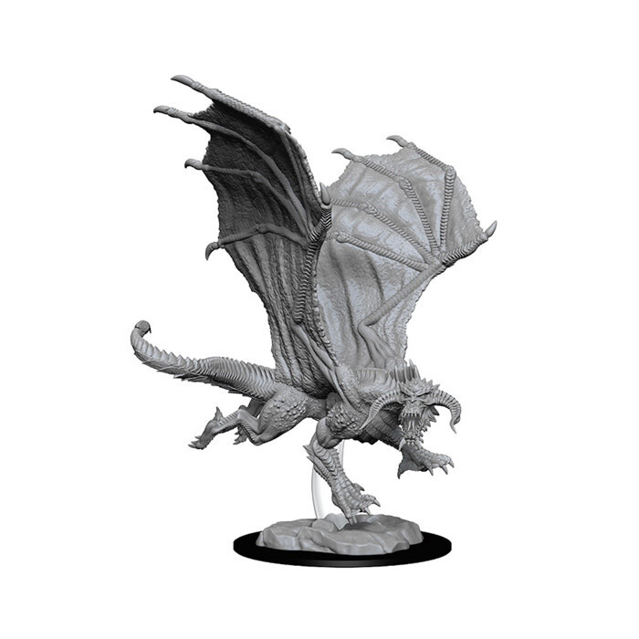 Dungeons &amp; Dragons: Nolzur&#39;s - Young Black Dragon