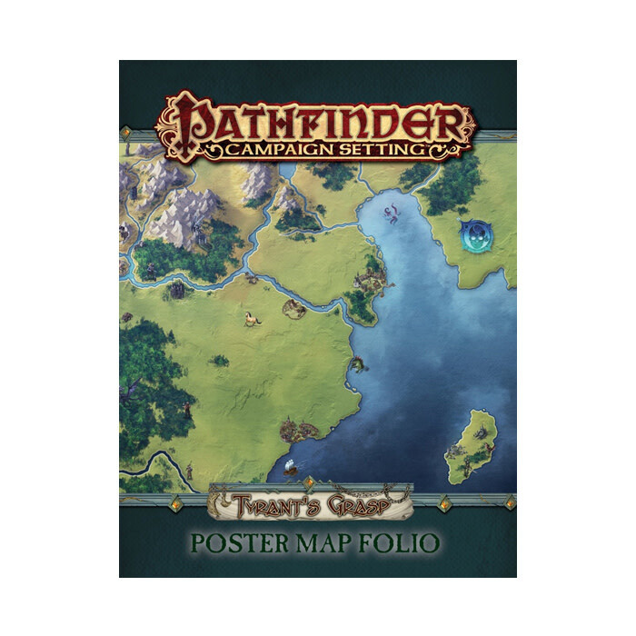 Pathfinder: Campaign Setting - Tyrant&#39;s Grasp - Poster Map Folio