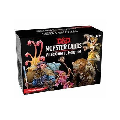 Dungeons & Dragons: 5th Edition - Monster Cards - Volo's Guide to Monsters