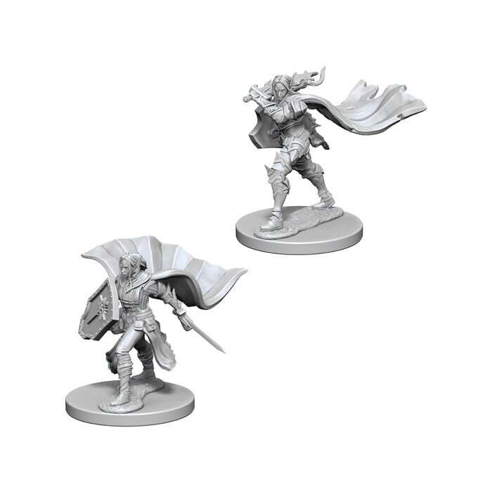 Pathfinder Battles: Deep Cuts - Elf Female Paladin