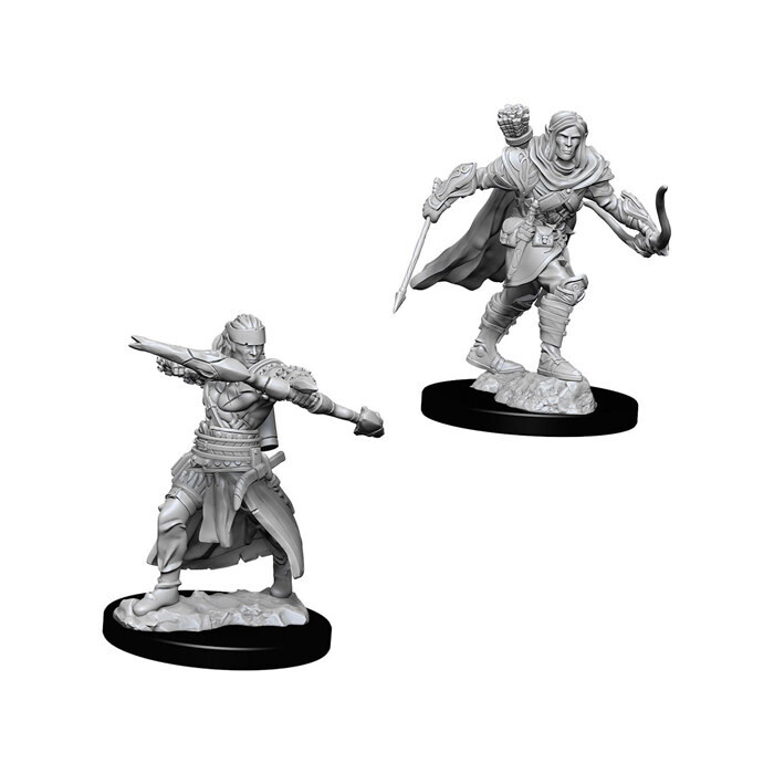 Pathfinder Battles: Deep Cuts - Half-Elf Male Ranger