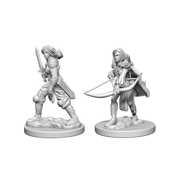 Pathfinder Battles: Deep Cuts - Human Female Fighter