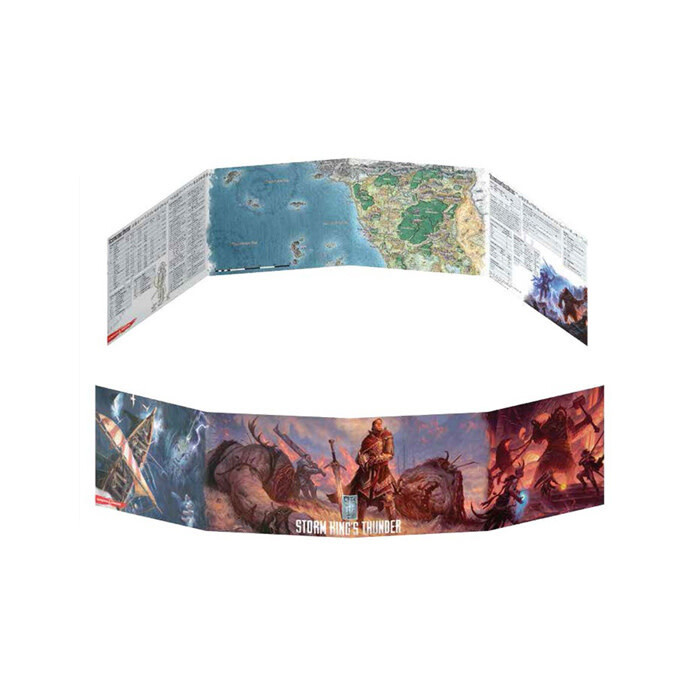Dungeons &amp; Dragons: 5th Edition - Dungeon Master&#39;s Screen - Storm King&#39;s Thunder