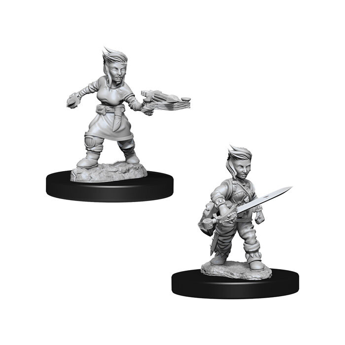 Pathfinder Battles: Deep Cuts - Halfling Female Rogue