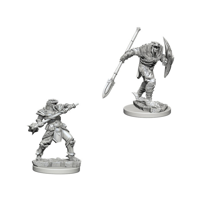 Dungeons &amp; Dragons: Nolzur&#39;s - Dragonborn Male Fighter w/ Spear